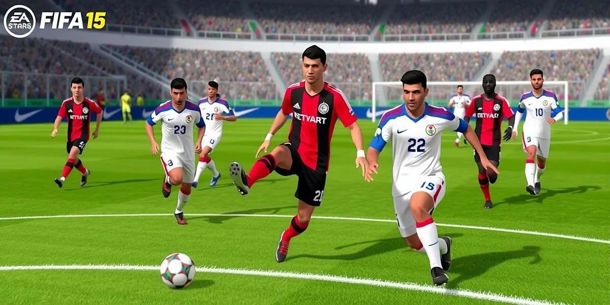 Bharat FIFA Stars - Authentic Indian Football Action Bharat FIFA Stars Gameplay Screenshot showing Indian football players in action